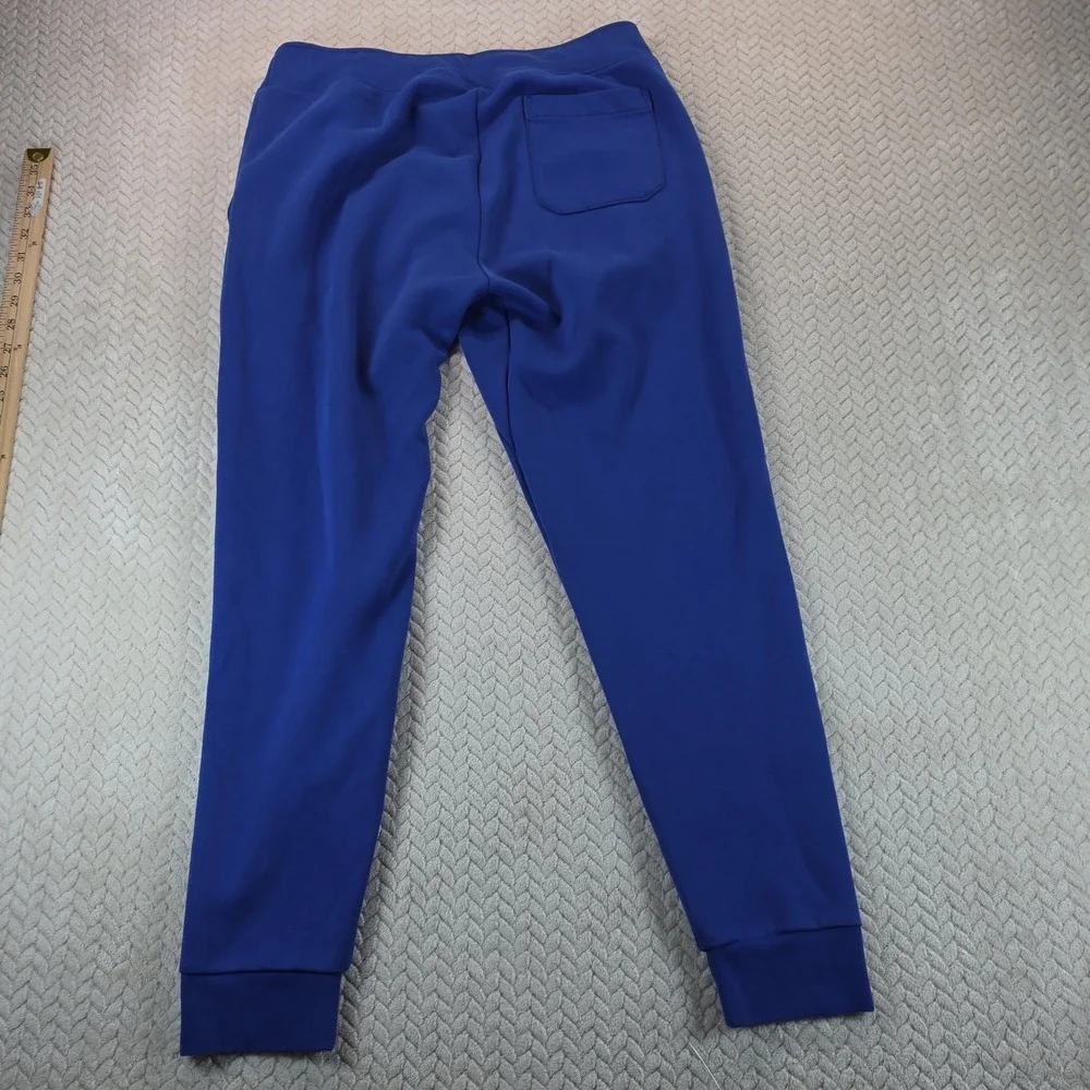 Polo Ralph Lauren Performance Mens Joggers Blue Yellow Drawstring Pony Logo M
